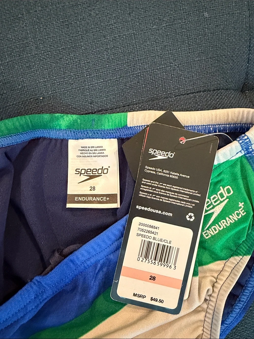 Men’s Speedo Brief 2 pair bundle NEW European Brazilian Endurance+ line waist 28